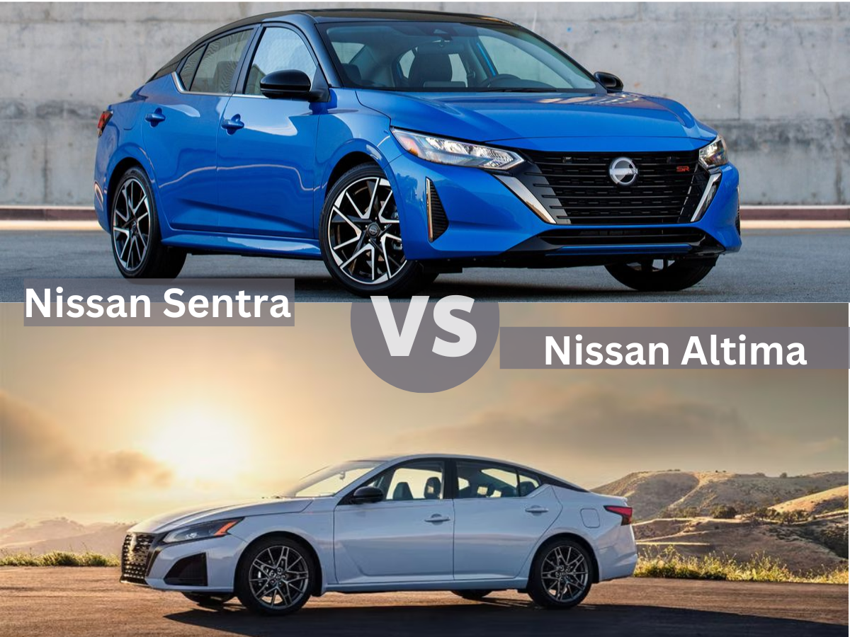 2024 Nissan Sentra vs 2024 Nissan Altima Exton Nissan