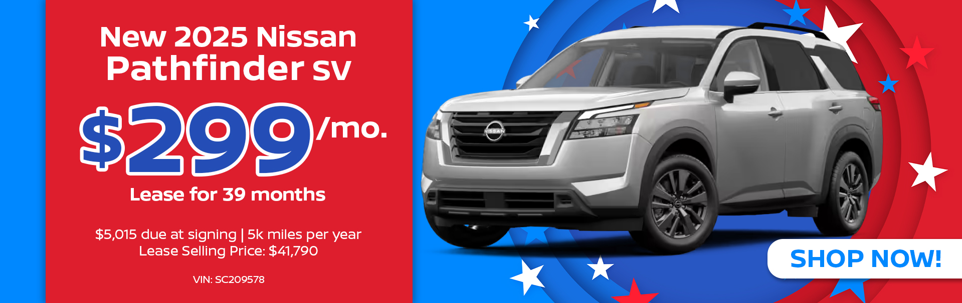 2025 Nissan Pathfinder SV