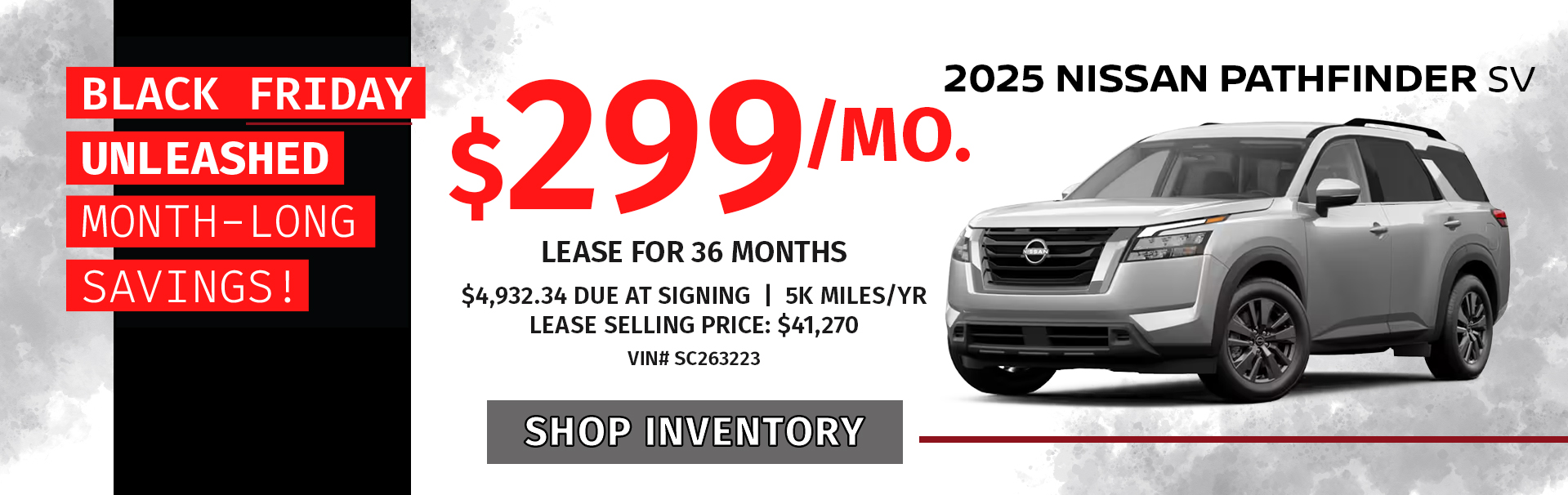 2025 Nissan Pathfinder SV Pathfinder