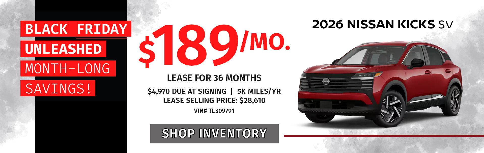 2026 Nissan Kicks SV Nissan Kicks