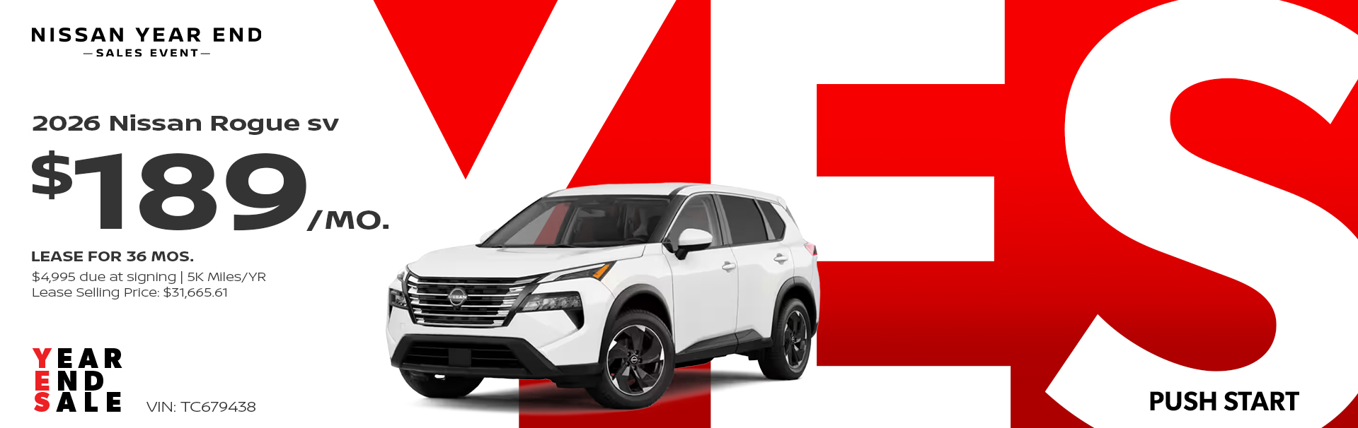 2026 Nissan Rogue SV