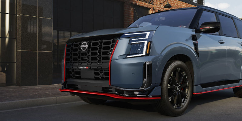 2026 Nissan Armada NISMO front fascia