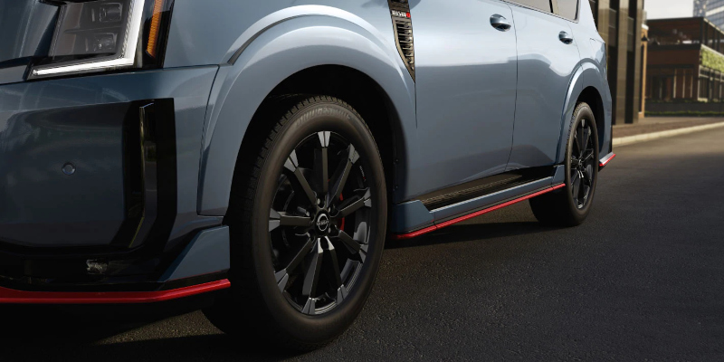 2026 Nissan Armada NISMO side styling