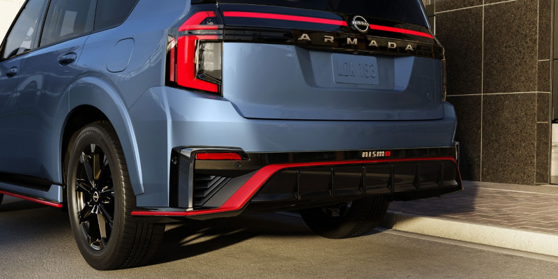2026 Nissan Armada NISMO rear design