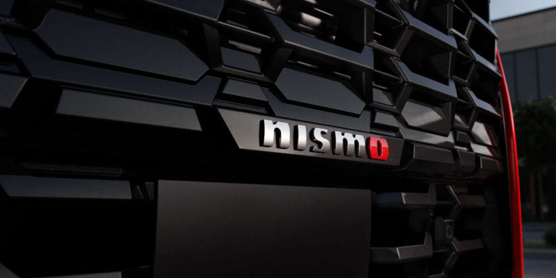 2026 Nissan Armada NISMO badging