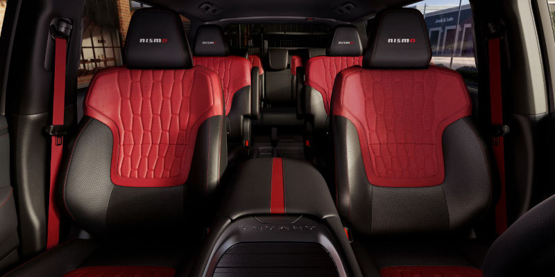 2026 Nissan Armada NISMO seating