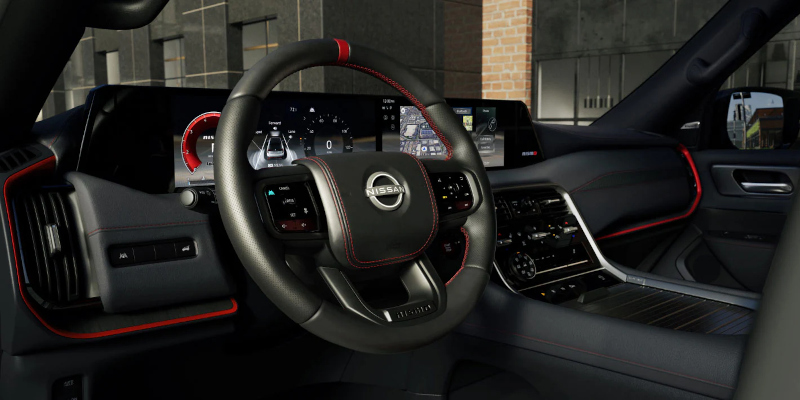 2026 Nissan Armada NISMO steering wheel