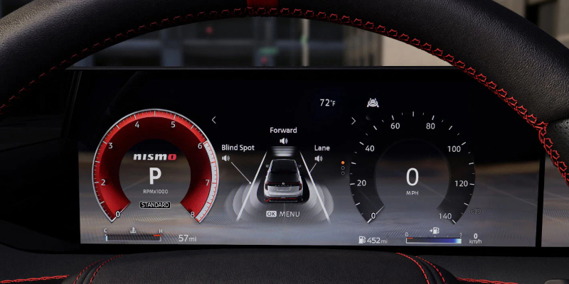 2026 Nissan Armada NISMO gauges