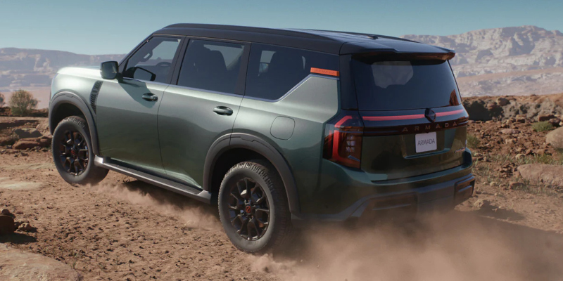 2026 Nissan Armada PRO-4X badging