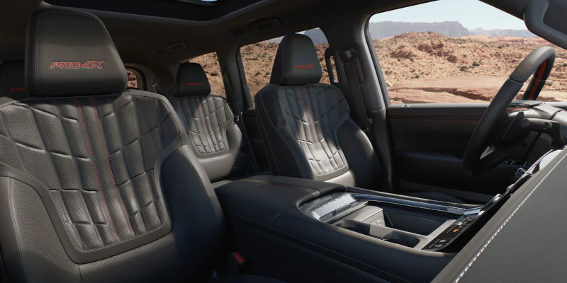 2026 Nissan Armada PRO-4X interior seating