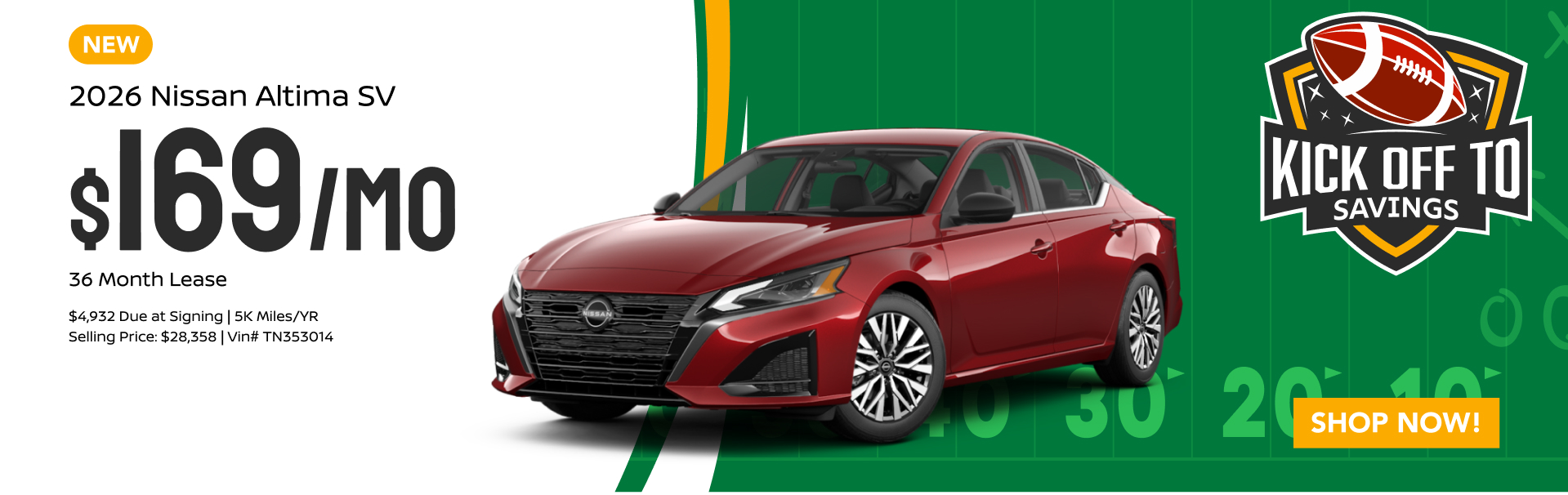 2026 Nissan Altima SV