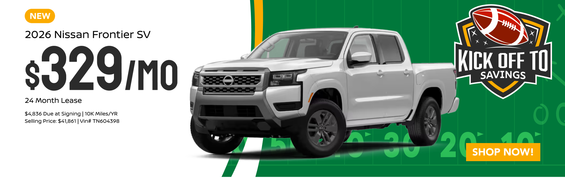 2026 Nissan Frontier SV