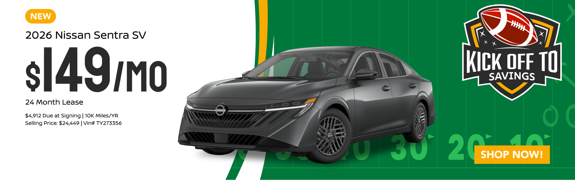 2026 Nissan Sentra SV