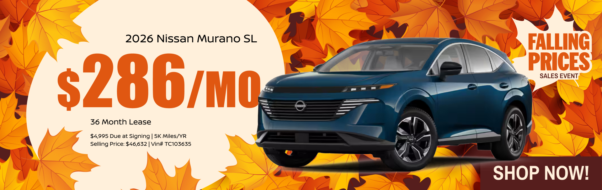 2026 Nissan Murano SL