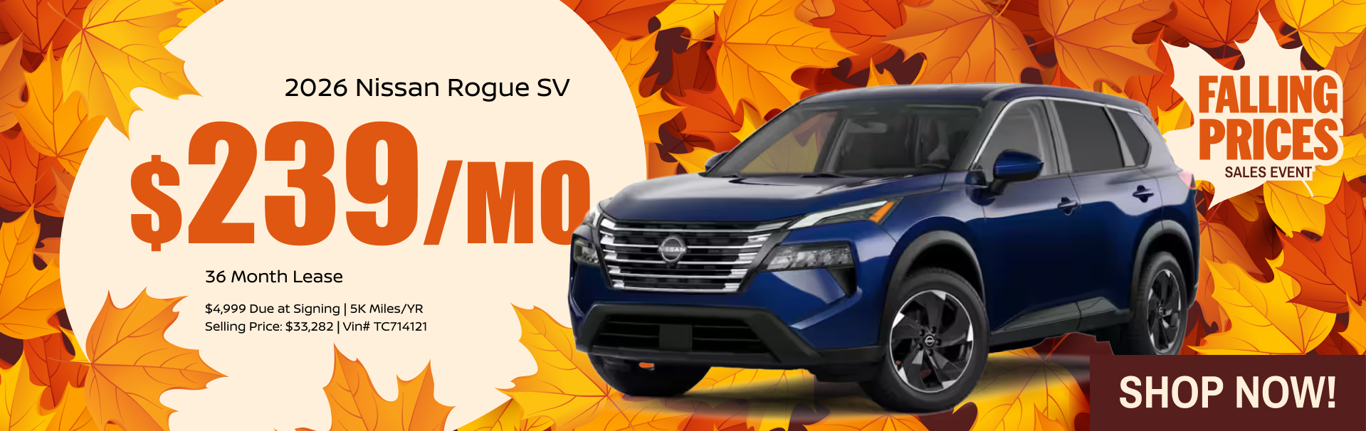 2026 Nissan Rogue SV