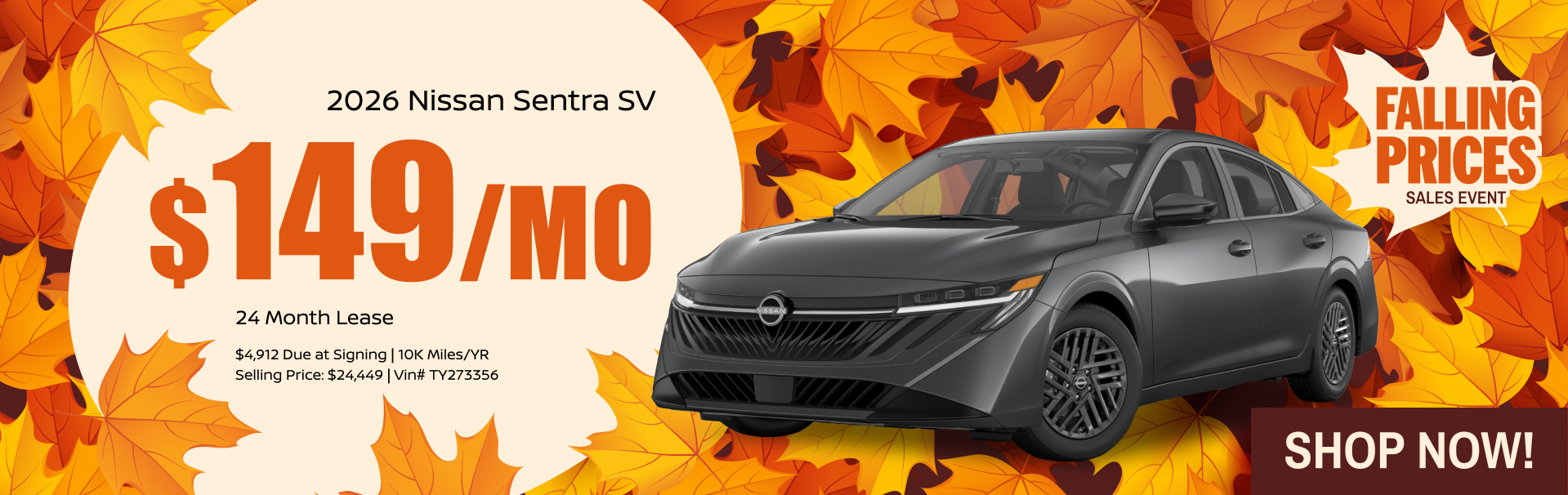 2026 Nissan Sentra SV