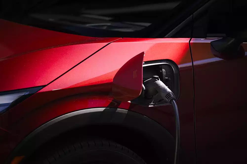 New 2026 Nissan Leaf charging