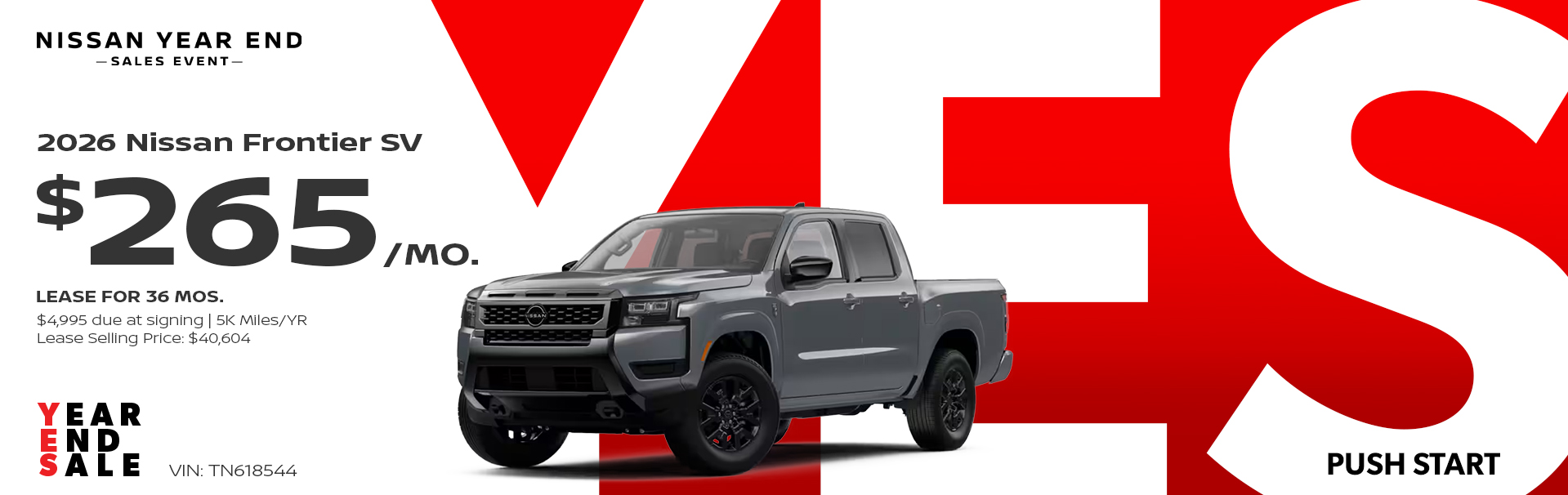 2026 Nissan Frontier SV