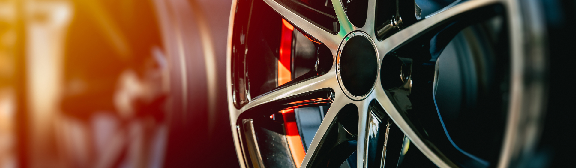 Vehicle Rim Close up