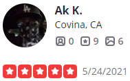 , Yelp Review