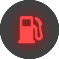 Low Fuel Level Warning Light