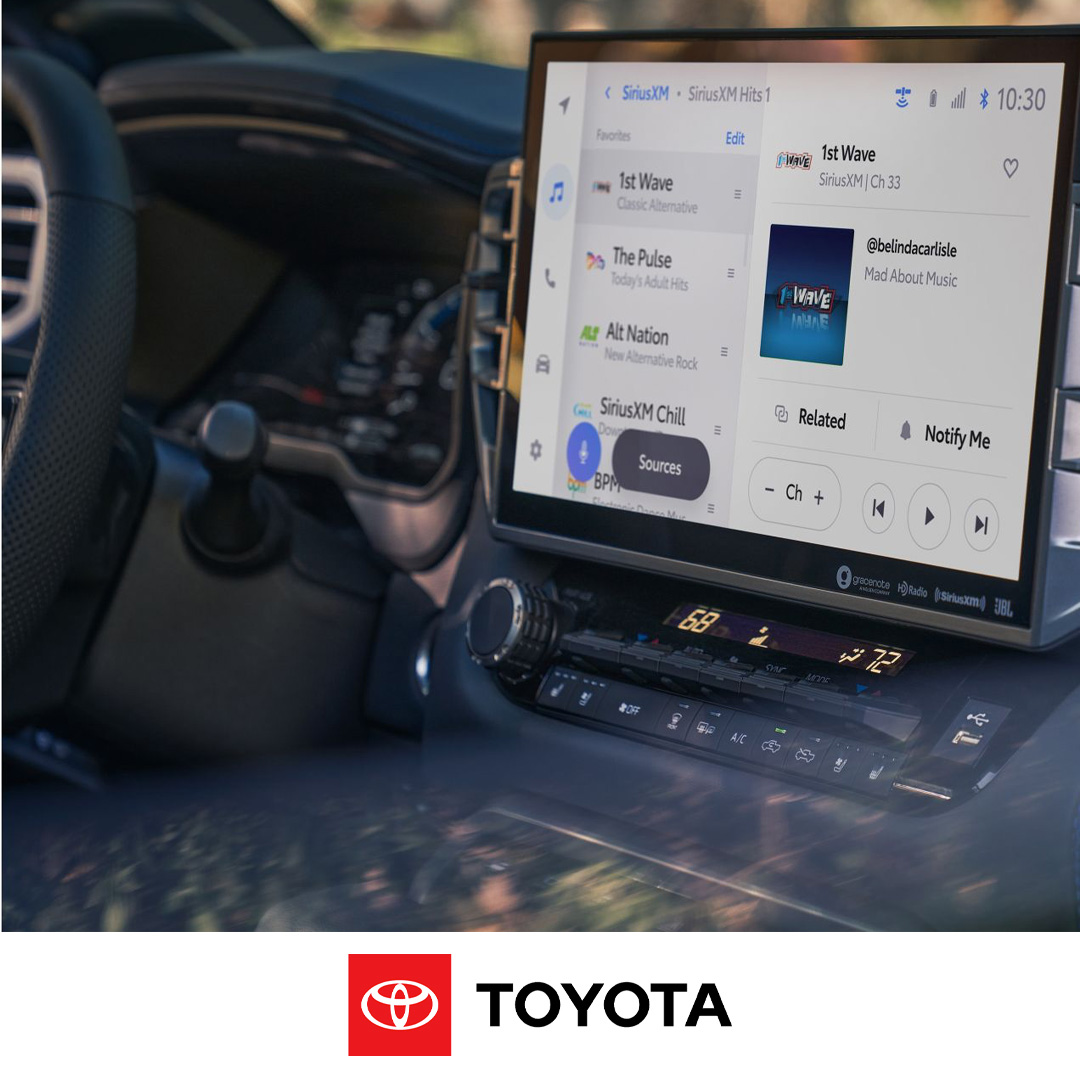 2024 Toyota Tundra innovative interior multimedia touchscreen