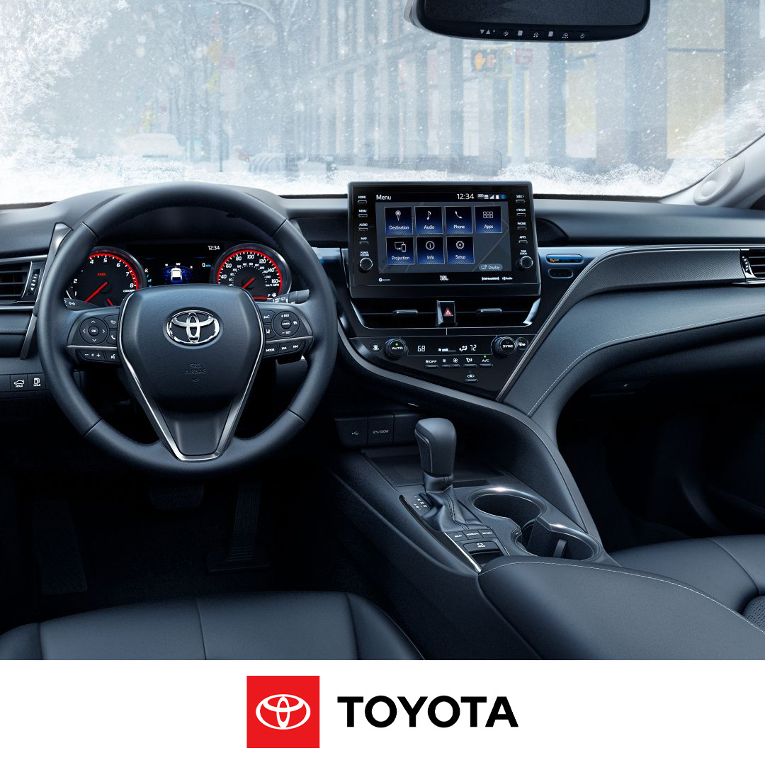 2024 Toyota Camry interior with cutting-edge technology