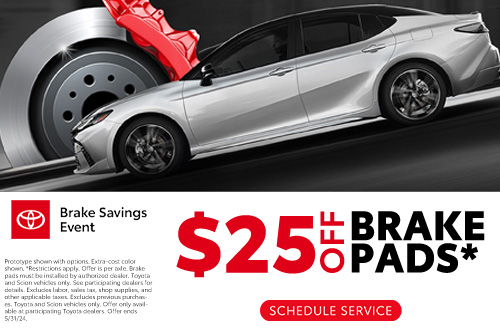 Toyota Brake Savings Event 