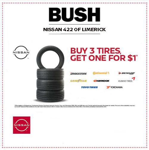 Buy 3 Tires Get 1 for $1