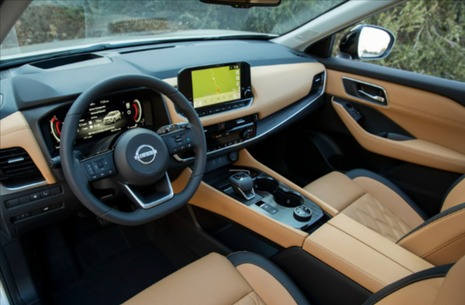 2023 ROGUE Interior