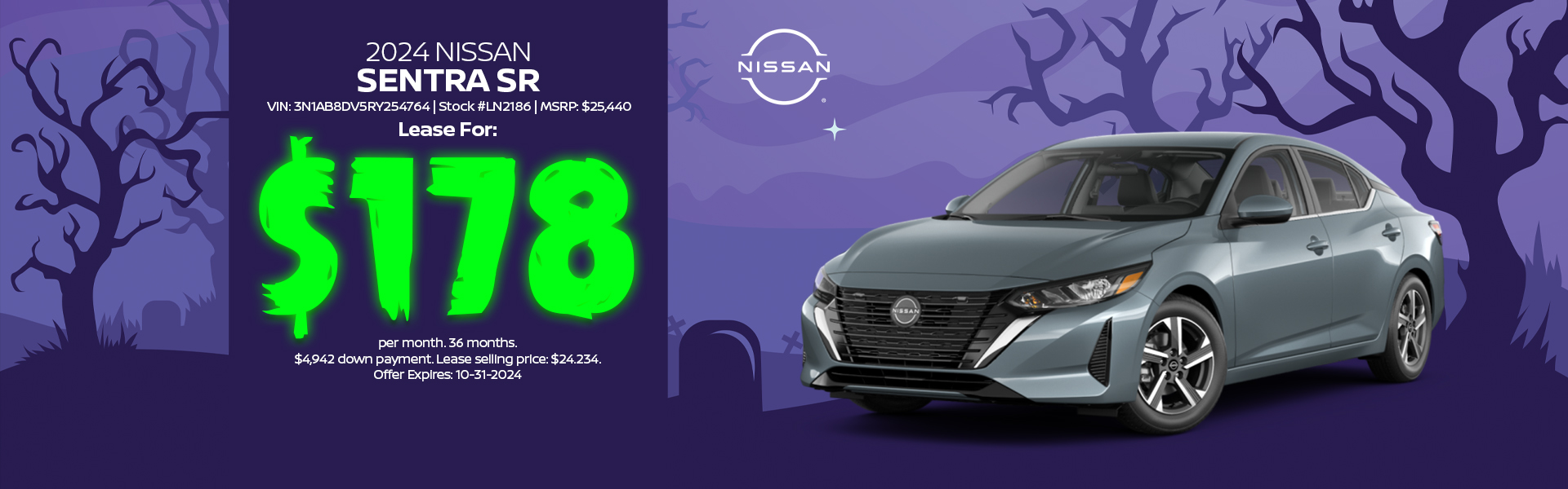 2024 Nissan Sentra Lease Offer