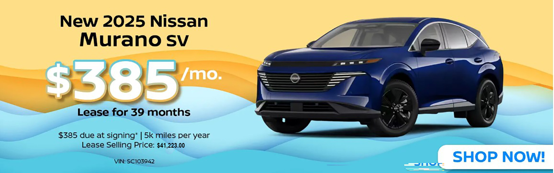 2025 MURANO LEASE
