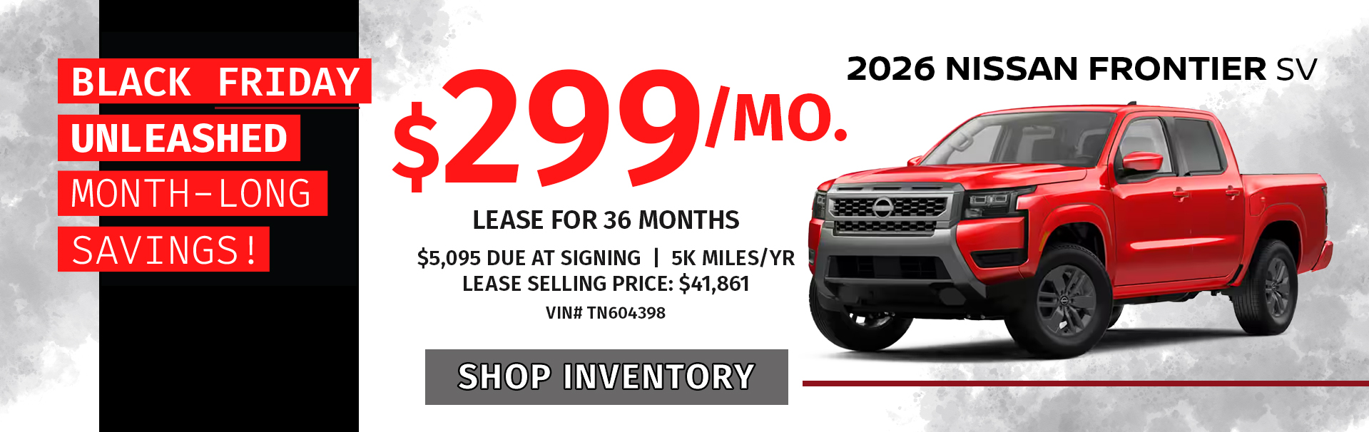 2026 Nissan Frontier SV Frontier