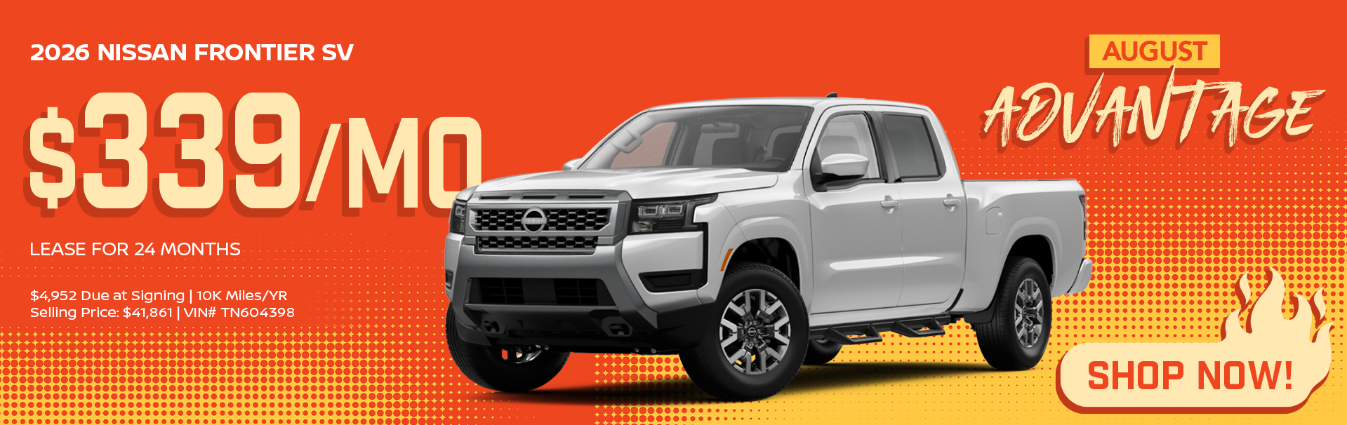 2026 Nissan Frontier SV