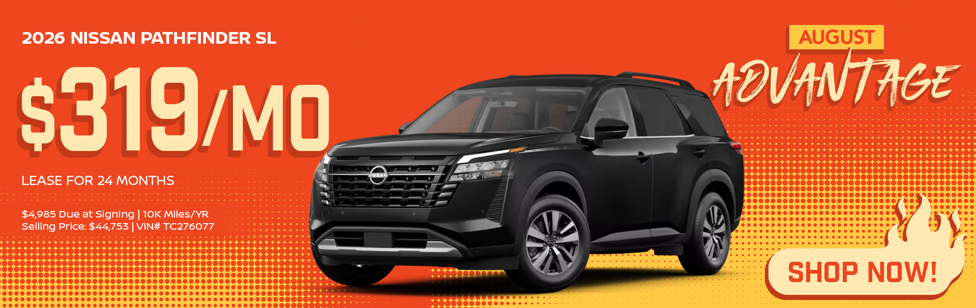 2026 Nissan Pathfinder SL