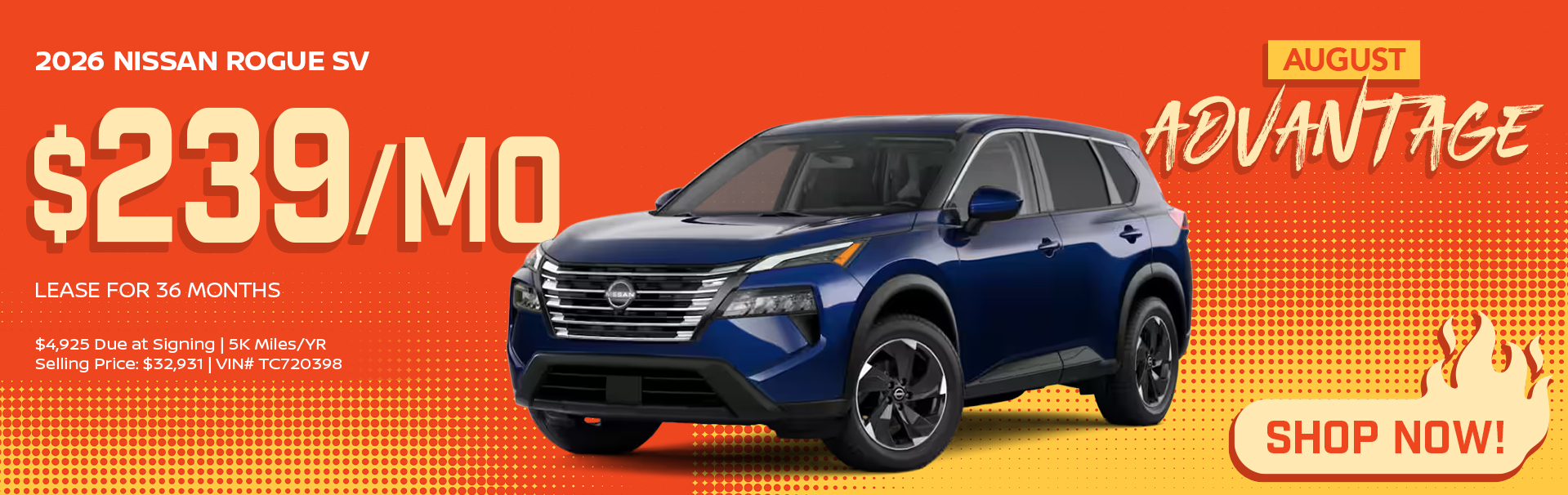 2026 Nissan Rogue SV