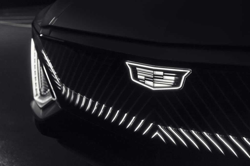 Exterior front Cadillac Lyriq