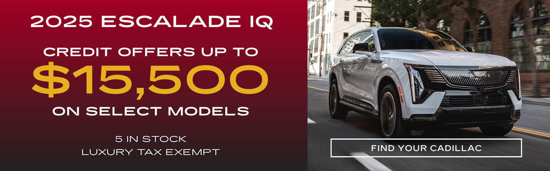 Escalade IQ Offers
