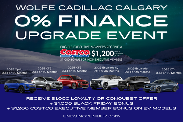 0% Finance Upgrade Event