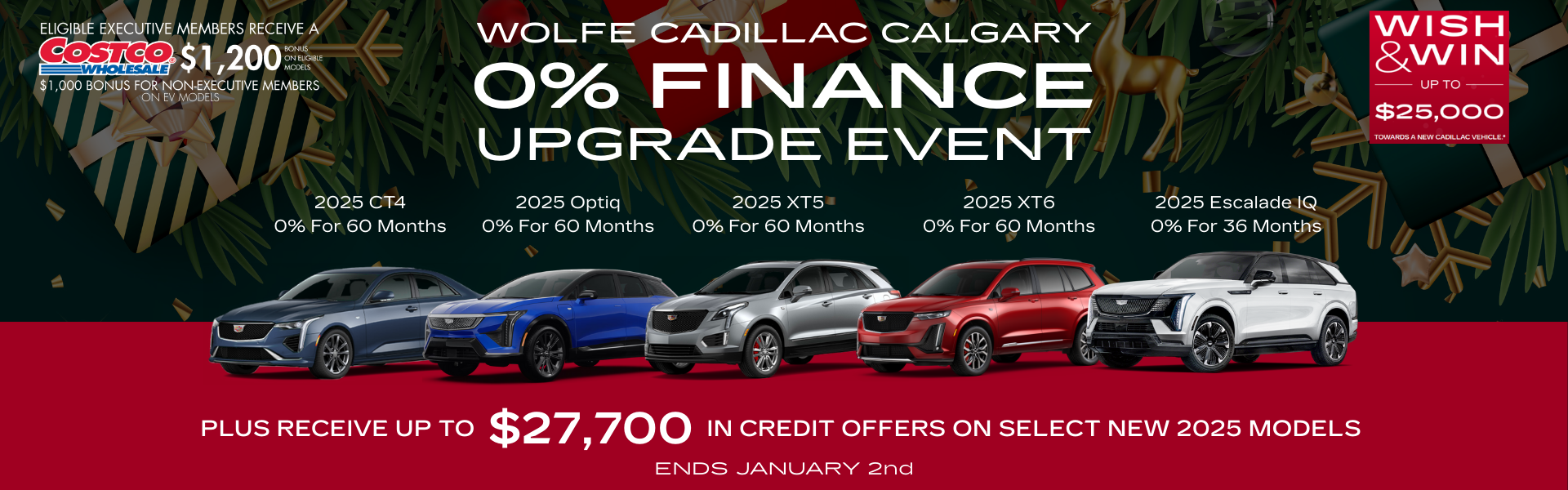 0% Finance Upgrade Event