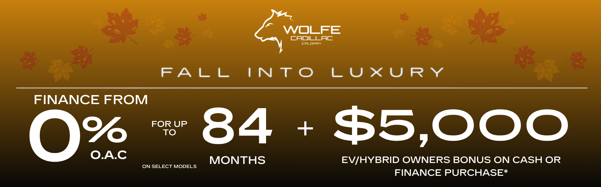Fall into Luxury