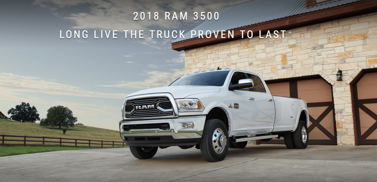 2018 RAM 3500