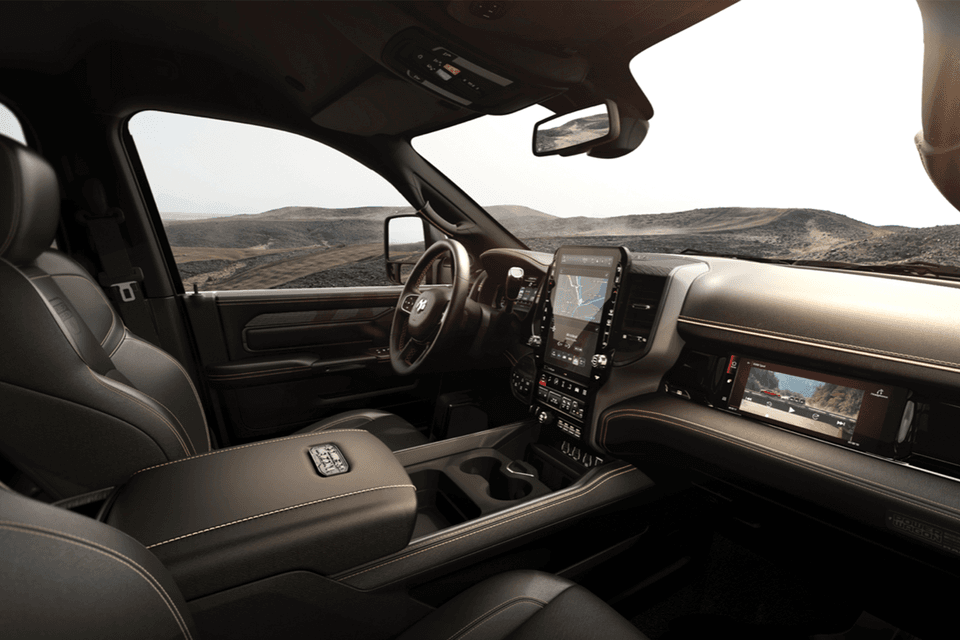 2026 Ram 2500 HD Technology for Grande Prairie Commercial Drivers 2026 Ram 2500 Uconnect Technology Grande Prairie