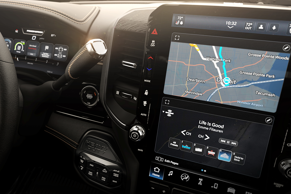 2026 Ram 2500 HD Technology for Red Deer Commercial Drivers 2026 Ram 2500 Uconnect Technology Red Deer