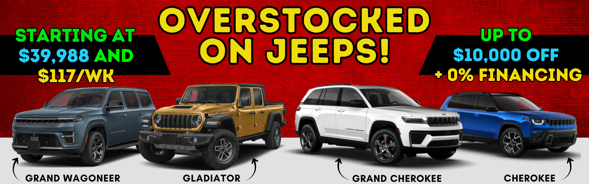 Overstocks on Jeep Models at Sherwood Dodge in Sherwood Park, AB