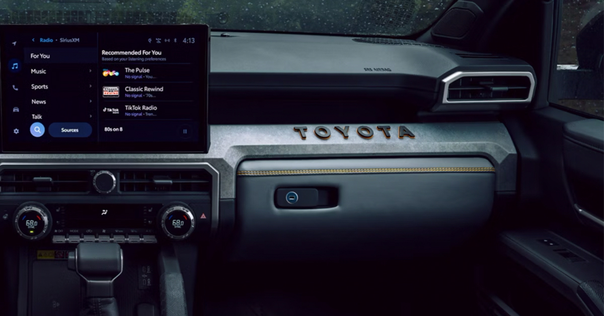 2025 Toyota 4Runner Passenger Side Dashboard