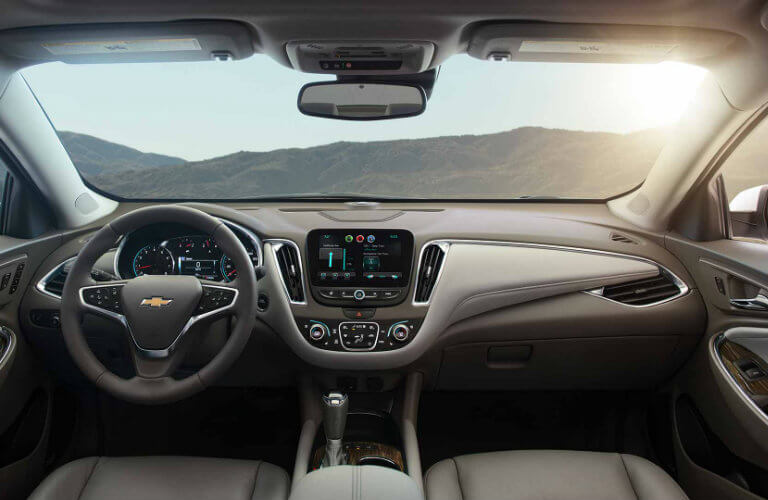 2017 Chevy Malibu interior color options