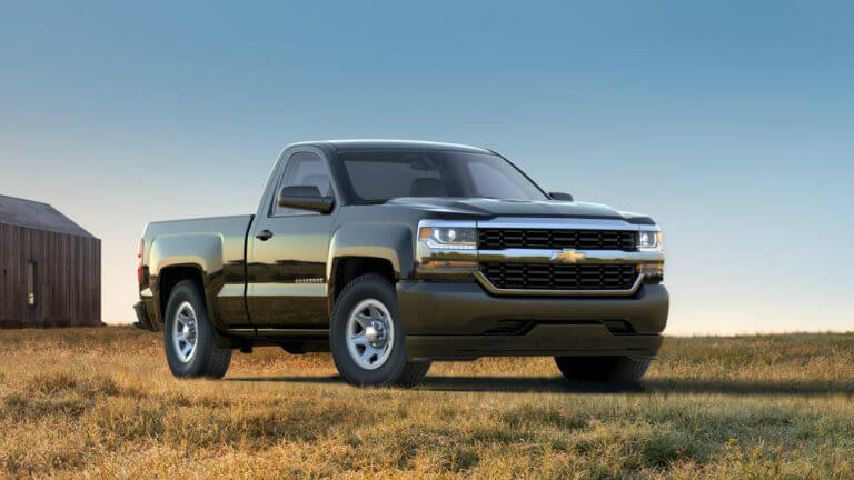 2017 Chevy Silverado in Black