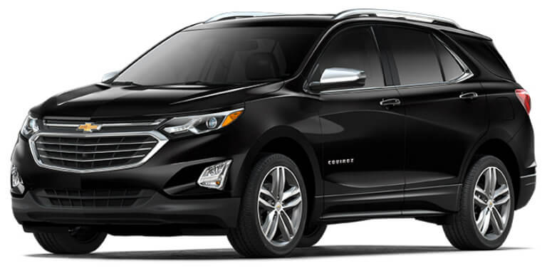 2018 Chevy Equinox in Mosaic Black Metallic