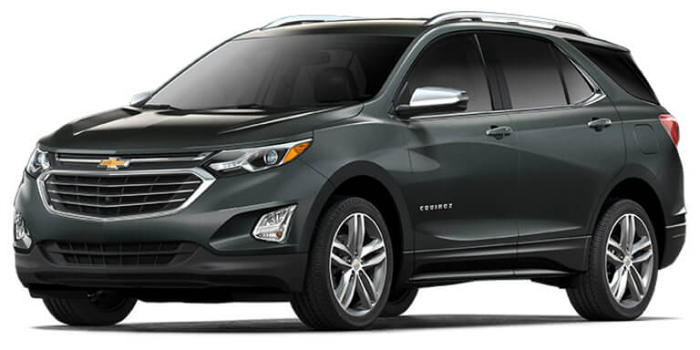 2018 Chevy Equinox in Nightfall Grey Metallic